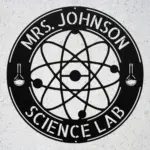 Custom Metal Scientist Sign